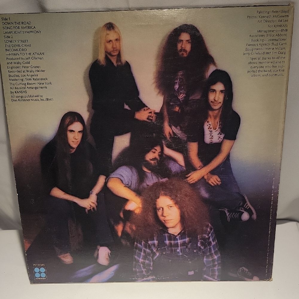 Kansas Vinyl Record Album - Picture 2 of 4